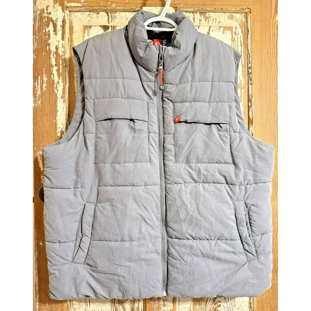 The American Outdoorsman Insulated Water Repellent Vest - Gray - Size XL